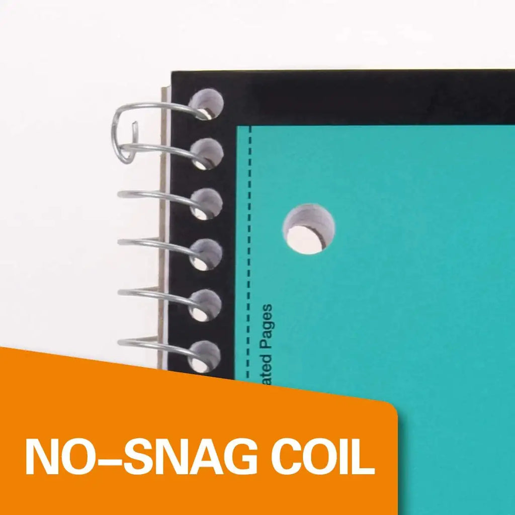 70ct Spiral Wide Ruled 1 Subject Notebook - Random Color